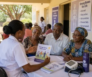 Community bone health outreach session